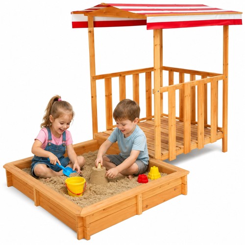 Sandkasten spielhaus sandbox - spielhaus, +
