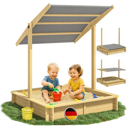 Spielwerk sandkasten mit - sandkasten,