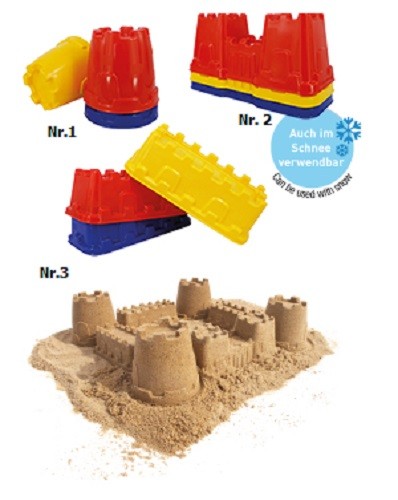 Spielstabil sandform burgmauer - spielstabil,