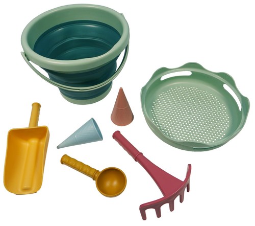 Schildkröt 7in1 sand toys set - 7in1,