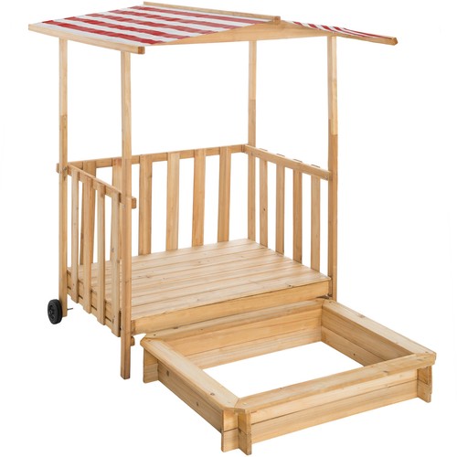 Sandkasten mit dach sandbox - sandkasten,