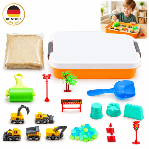 Spielsand set baustellen - spielsand-set,