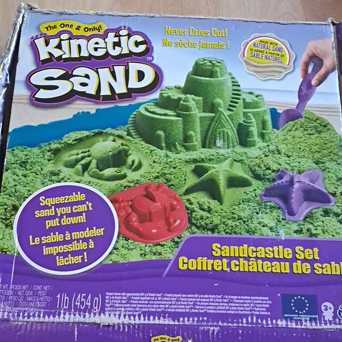 Kinetic sand sandcastle set - sand,